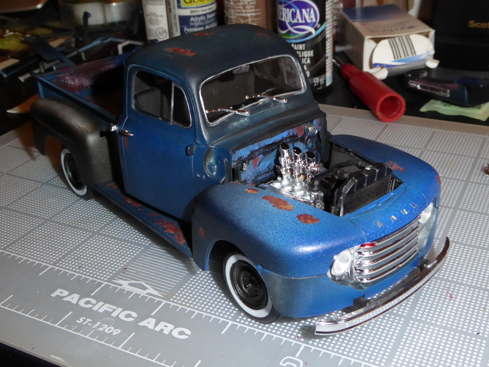 Illustration for article titled Project Restoration: Murica Monday - 50 Ford pickup