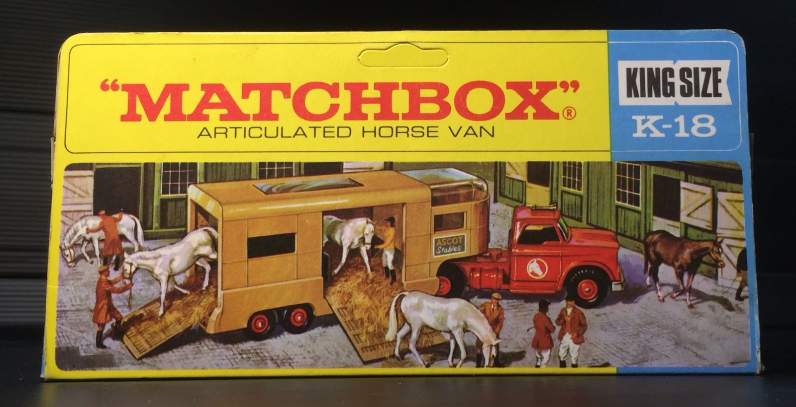 Illustration for article titled Matchbox K-18 Dodge Kew Horse Transport