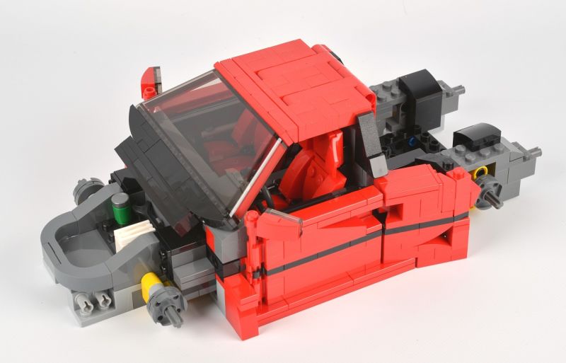 Illustration for article titled This Is What Ninety Dollars Worth of LEGO Ferrari F40 Will Get You