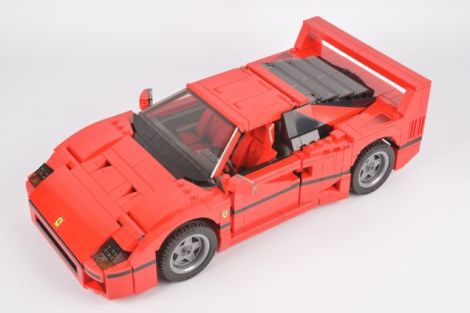 Illustration for article titled Heres What Some Blokes Think of The New LEGO Ferrari F40 Model