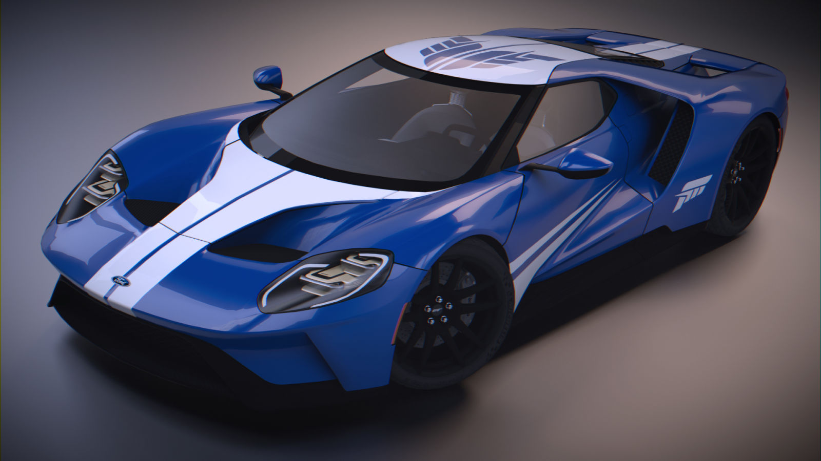 Illustration for article titled Play Trackmania Nations/United/2 with this 17 Ford GT Hot Wheels Entertainment: Forza Motorsport skin