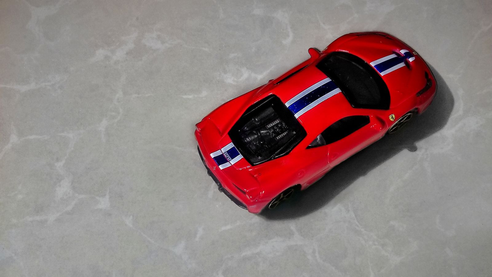 Illustration for article titled Amare di Nuovo | Bburago Race Play Ferrari 458 Speciale | Inspection Room