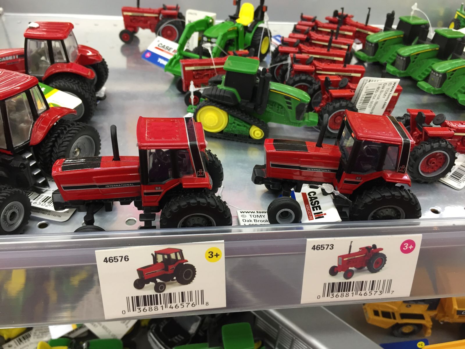 1/64 (?) tractors 