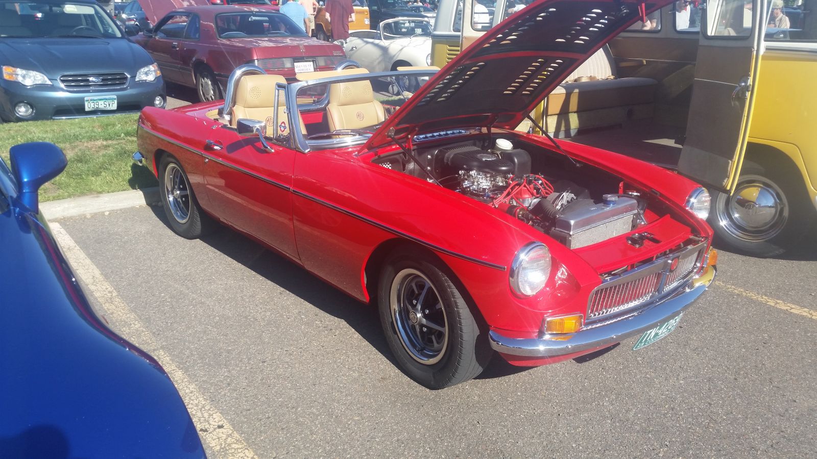 The reason this MG made it is because it is Ford powered.  The others are probably still on the side of the road.
