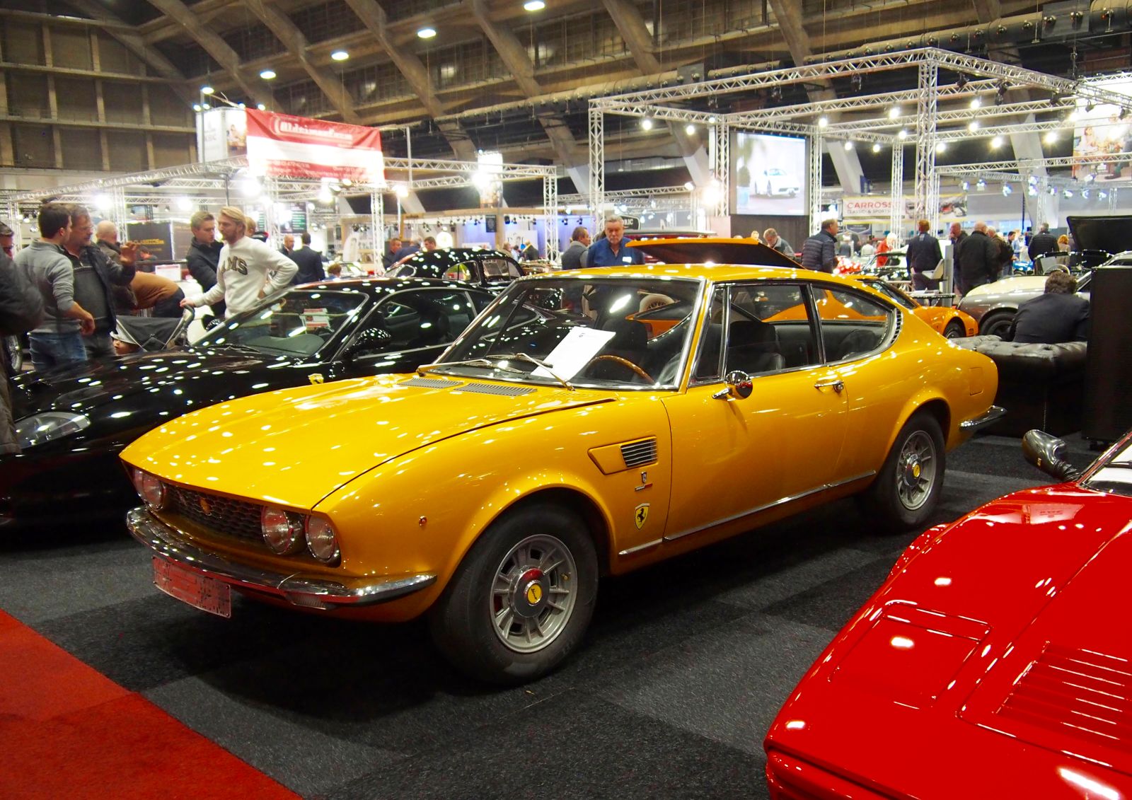 1967 Fiat Dino Coupé. I like it in yellow.