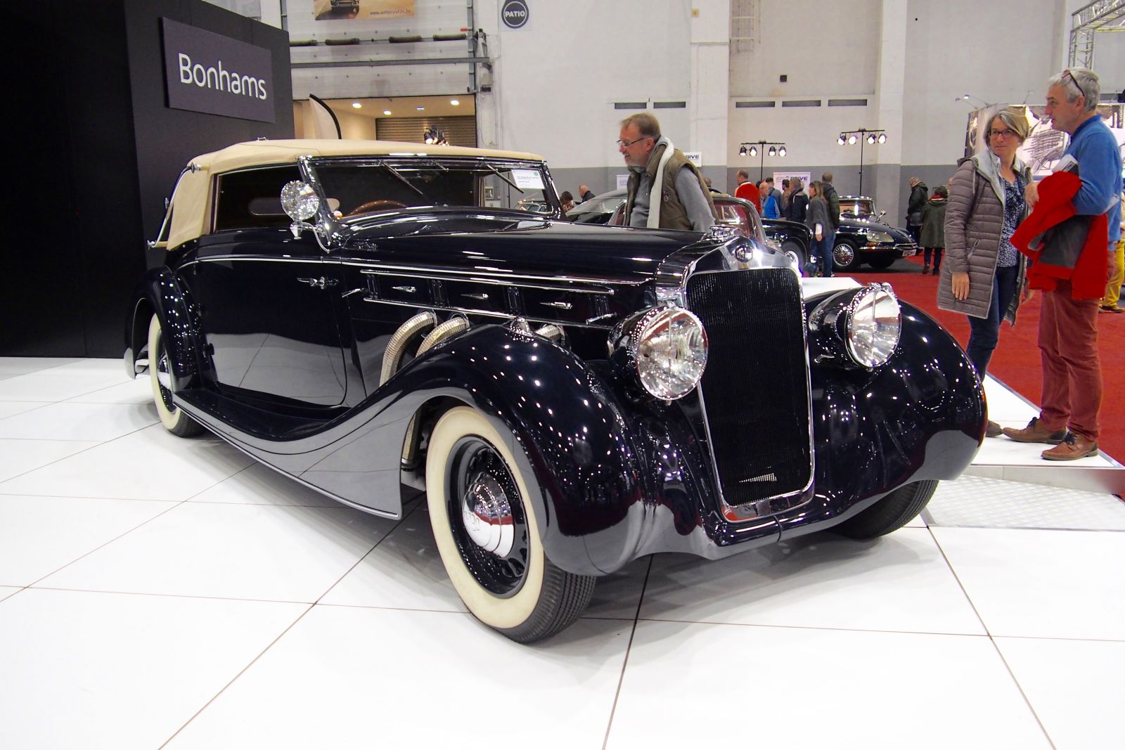 1937 Delage D8-120 Cabriolet with coachwork by Chapron.