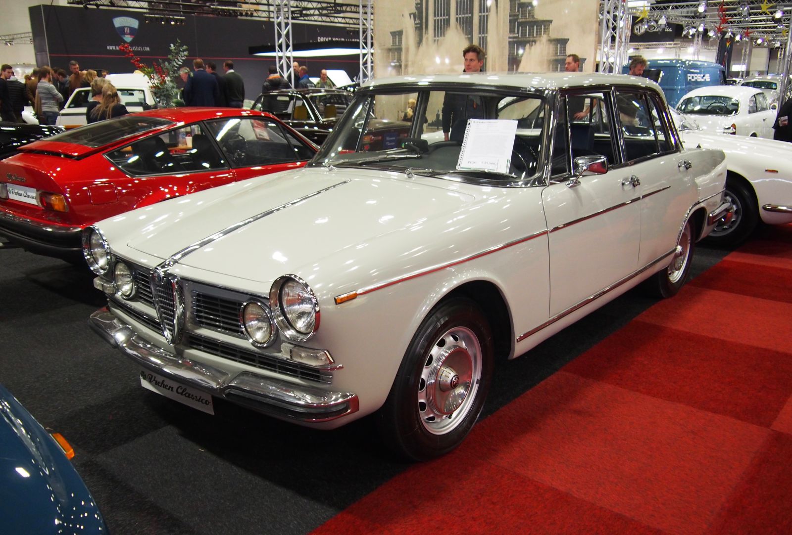 This is a 2600 Berlina from 1962, one of Alfa’s oft forgotten “big” saloons.