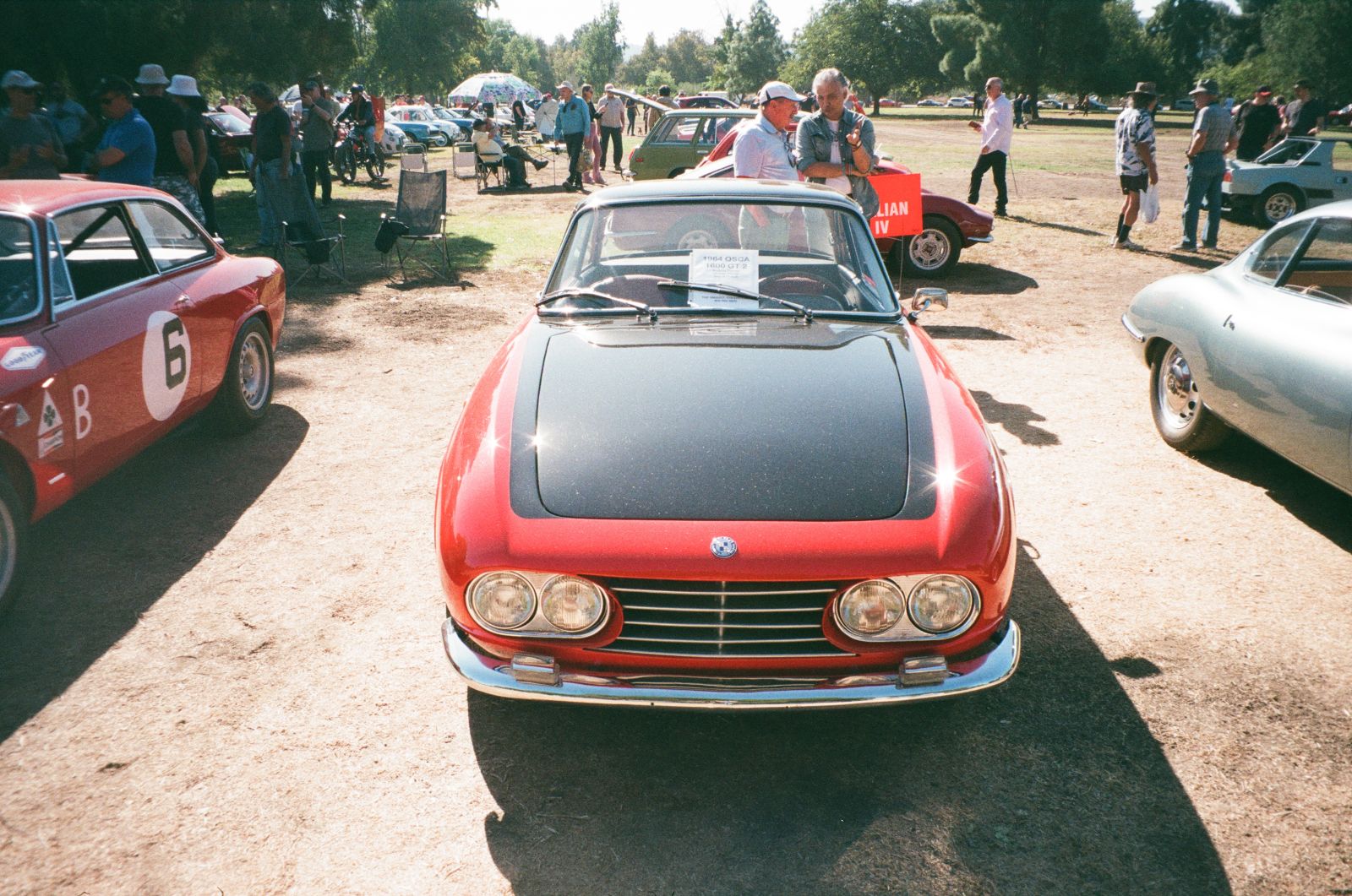 This OSCA Maserati 1600 GT2 was a rad surprise. Rare car.