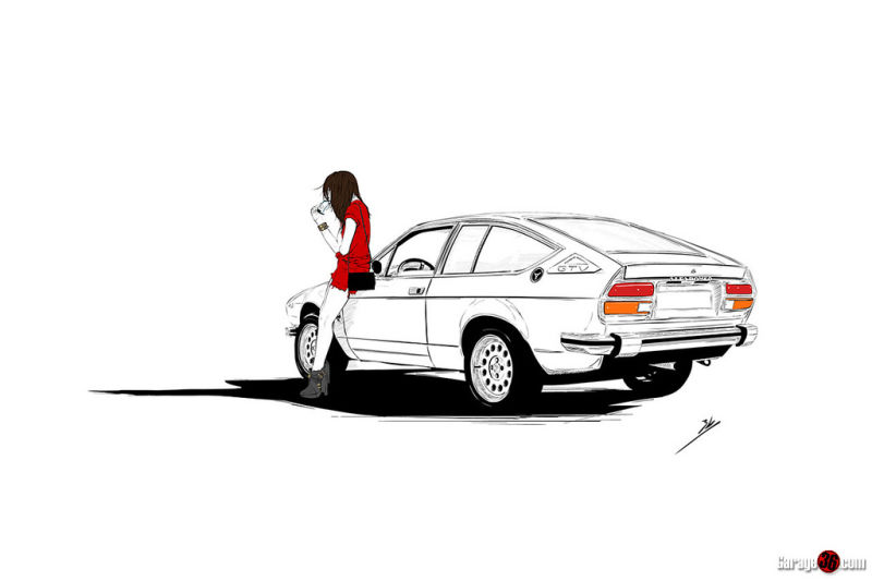 Illustration for article titled Cars  Coffee illustrated