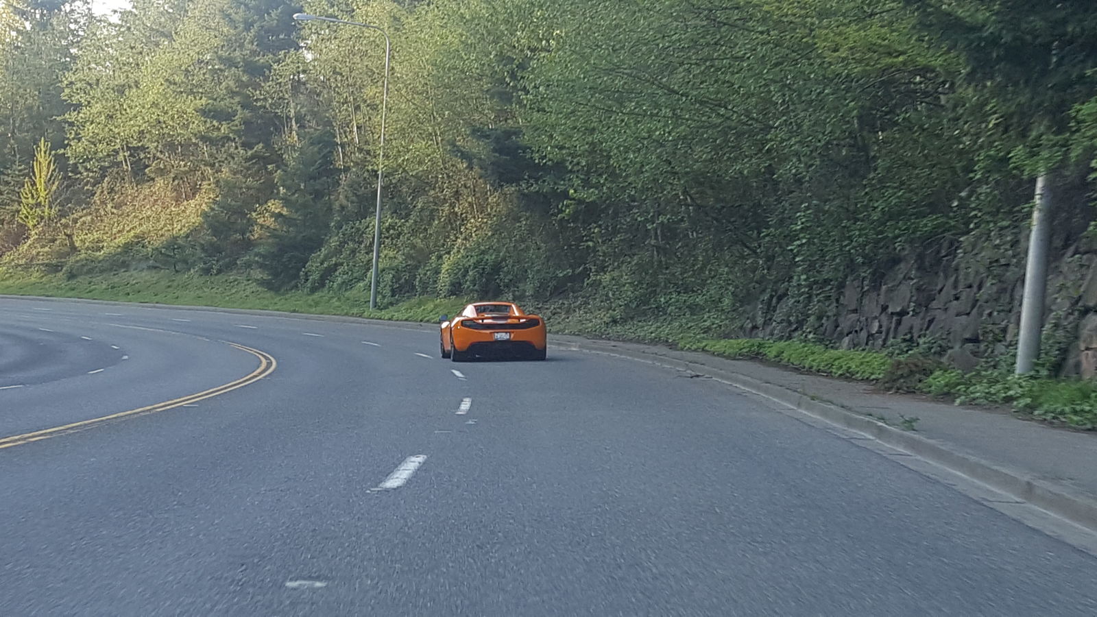 A McLaren I spotted after I took my car to the car wash in Woodinville for that extra-special underbody cleaning.