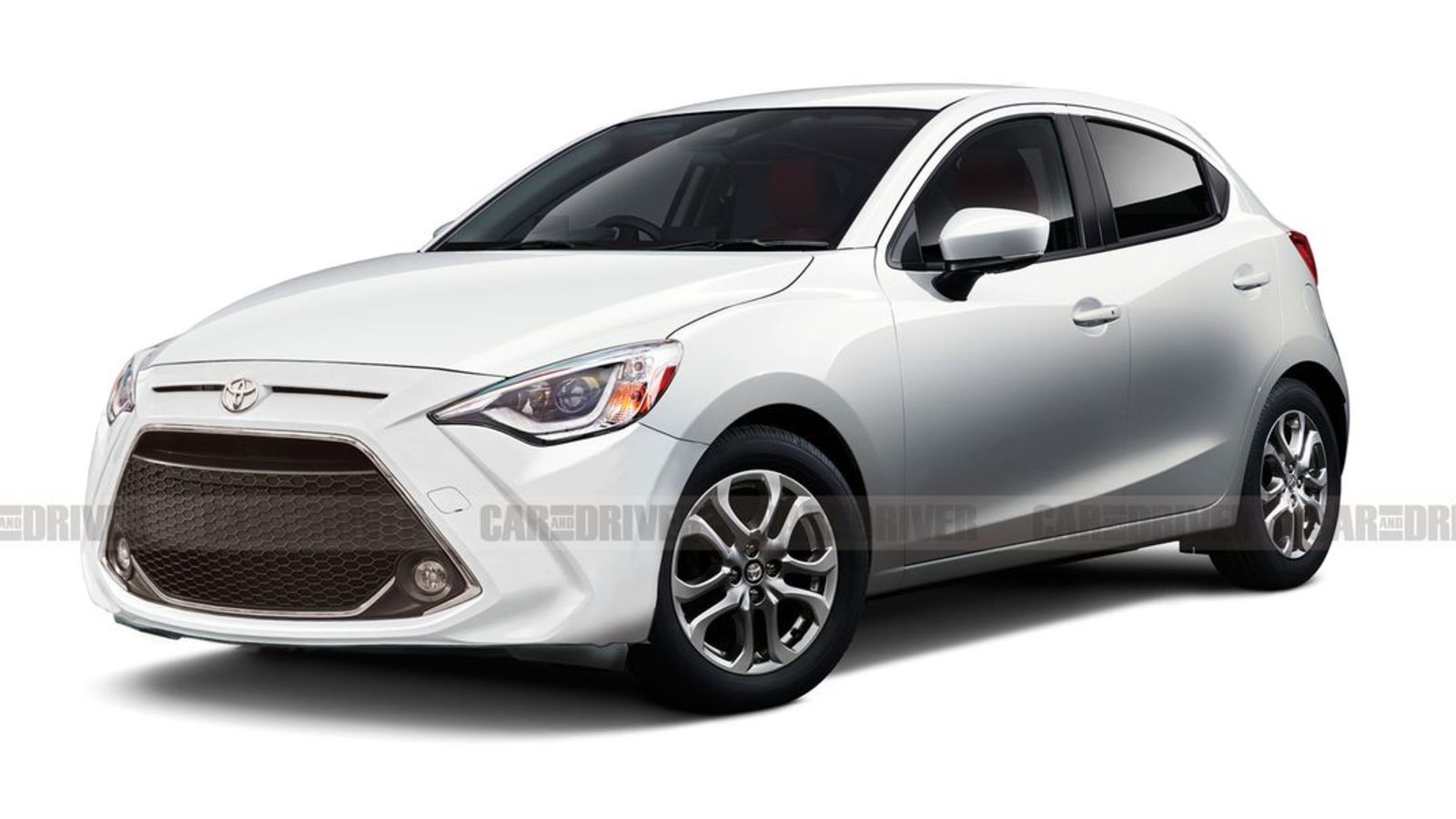 Illustration for article titled Mazda2 hatchback to be sold as a Toyota in the US?