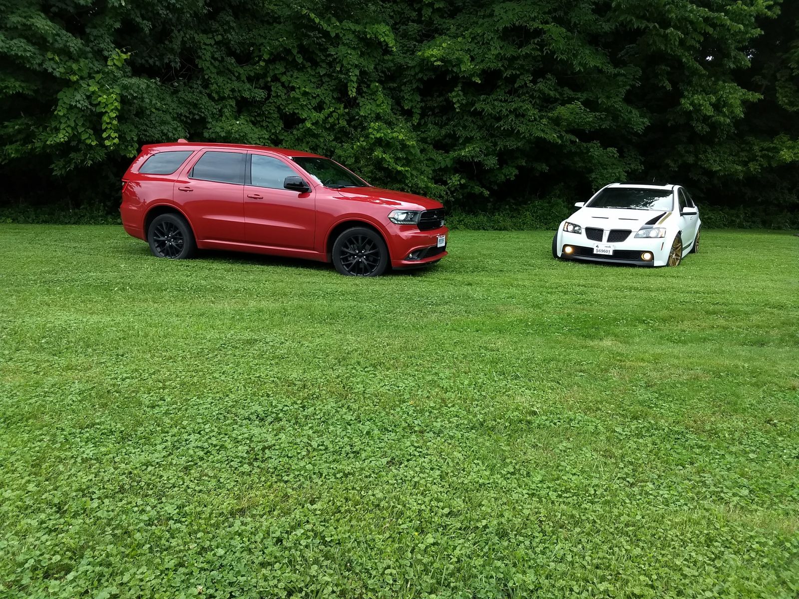 Lois and my friend’s G8 GT. His is much much much faster (dynoed at 376 RWHP)