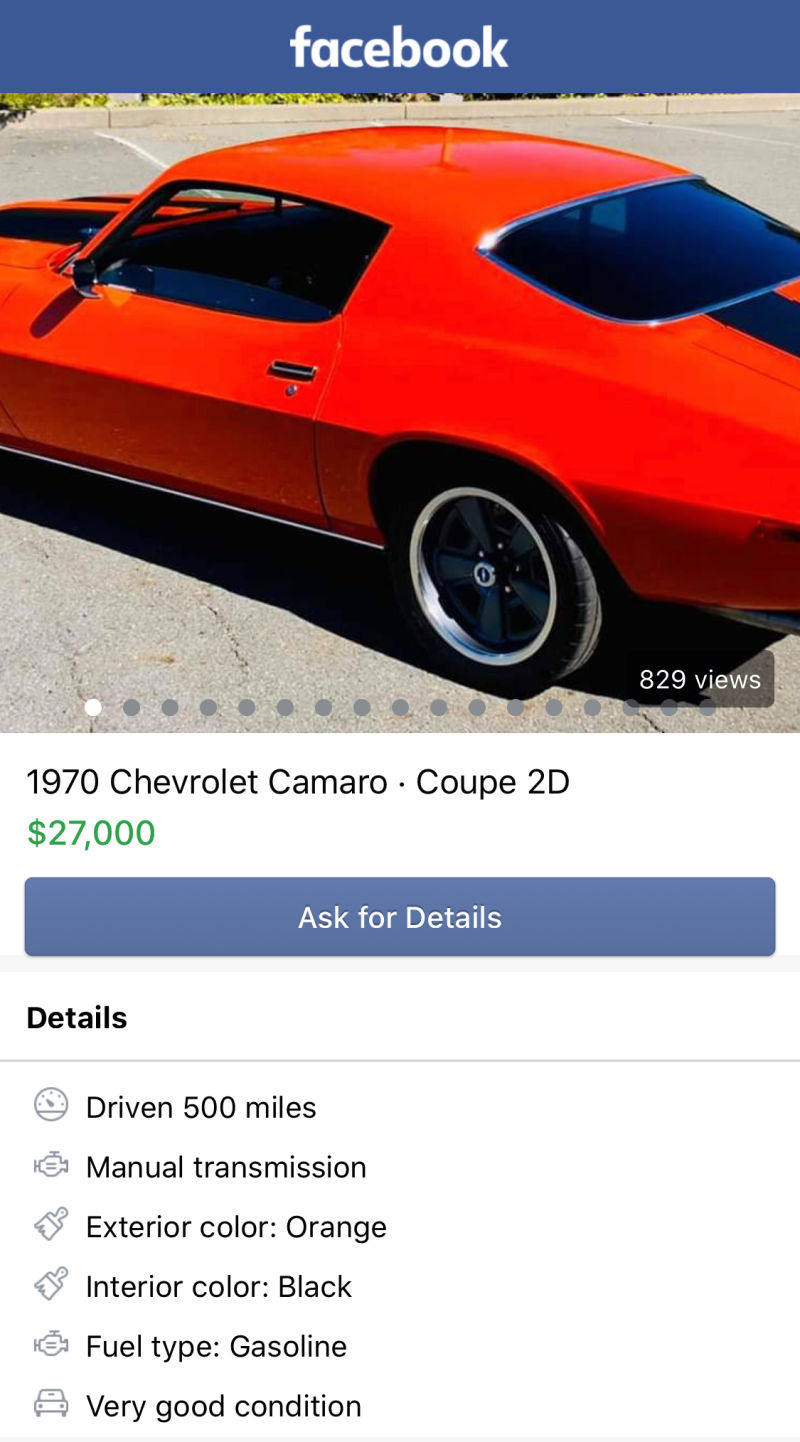 Illustration for article titled My Former Hardcore Camaro Is For Sale Again