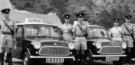 Illustration for article titled Hong Kong Police Cars, 1960s.