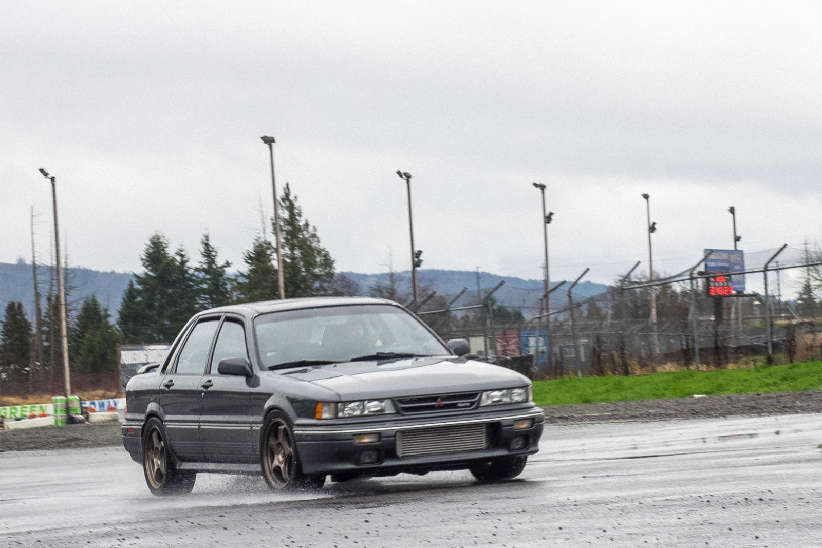 Illustration for article titled Action shots from yesterdays wet autocross