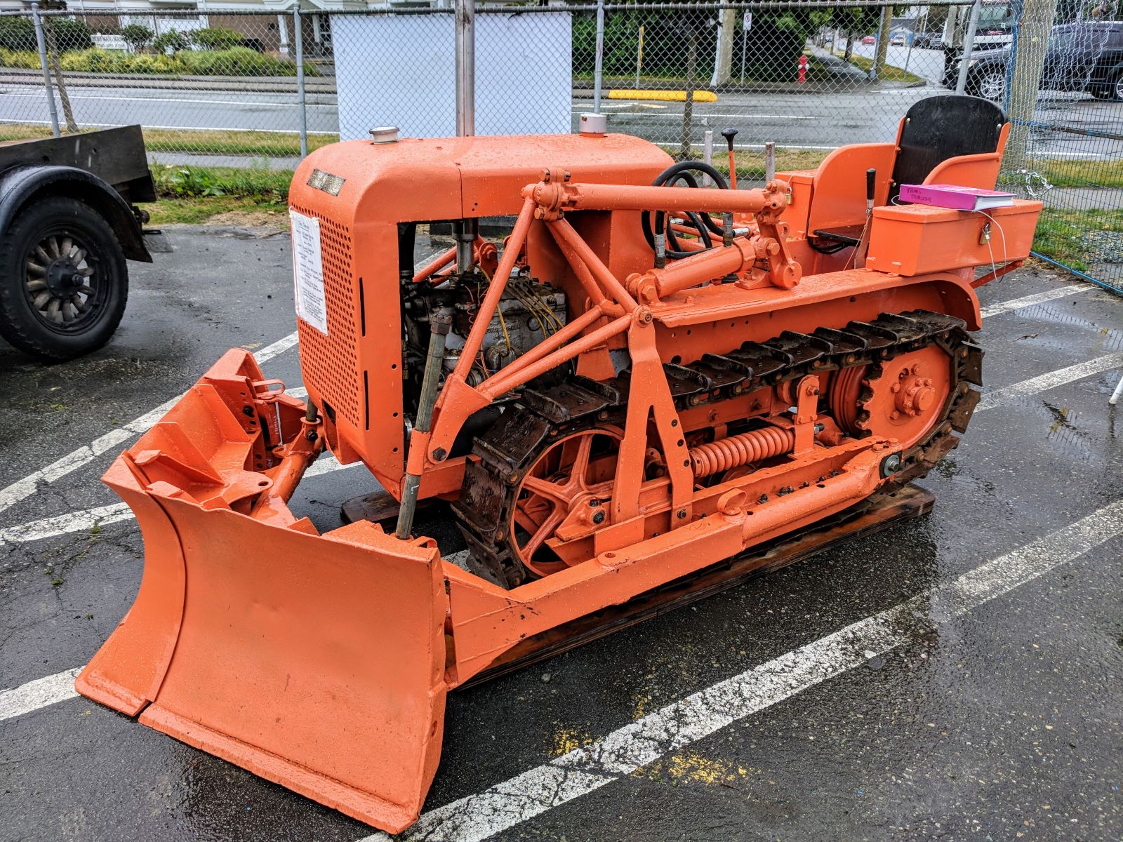 US Park Service Trail Clearing Tractor