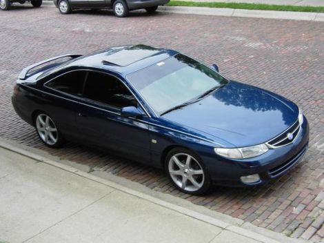 My wife’s Solara, bought when we first moved to Dallas.  Legendary Toyota quality, except that one of the cylinders went bad, and time to move on.