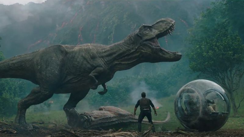 Illustration for article titled Jurassic World 2 is a mess.