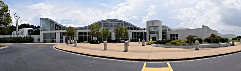 Panorama of the entire facility.