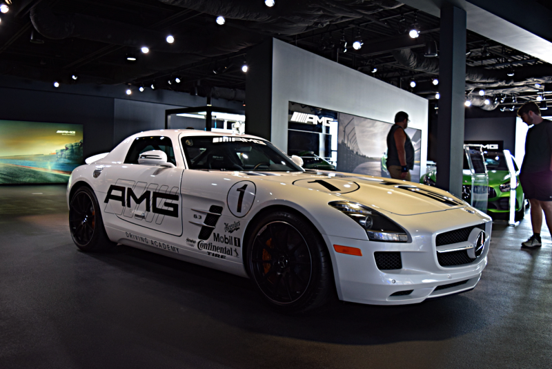 Mercedes-Benz SLS AMG used by the Mercedes-AMG Driving Academy