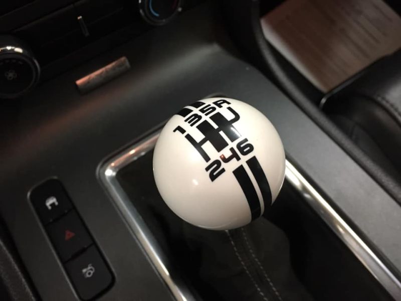 A seriously impressive cue-ball shifter is one of the GT500&#39;s parting gifts.