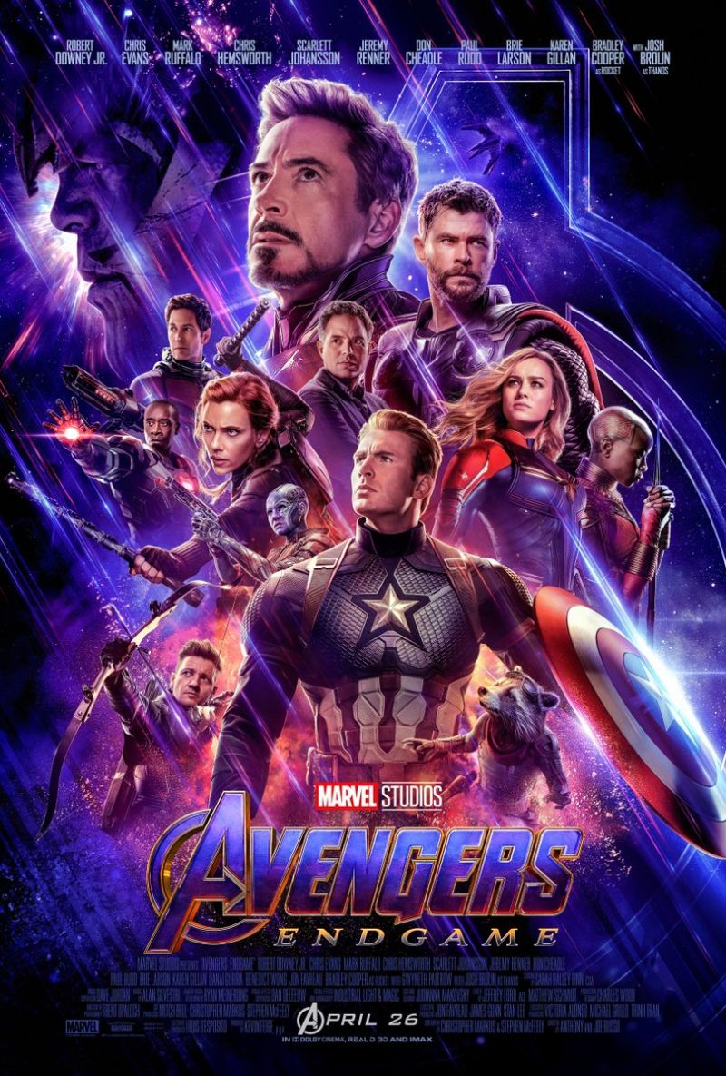 Illustration for article titled Avengers Endgame poster