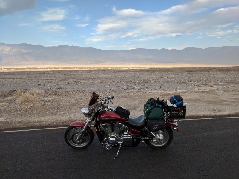 Illustration for article titled Motorcycle Road Trip, Day 7: Not Dying in Death Valley