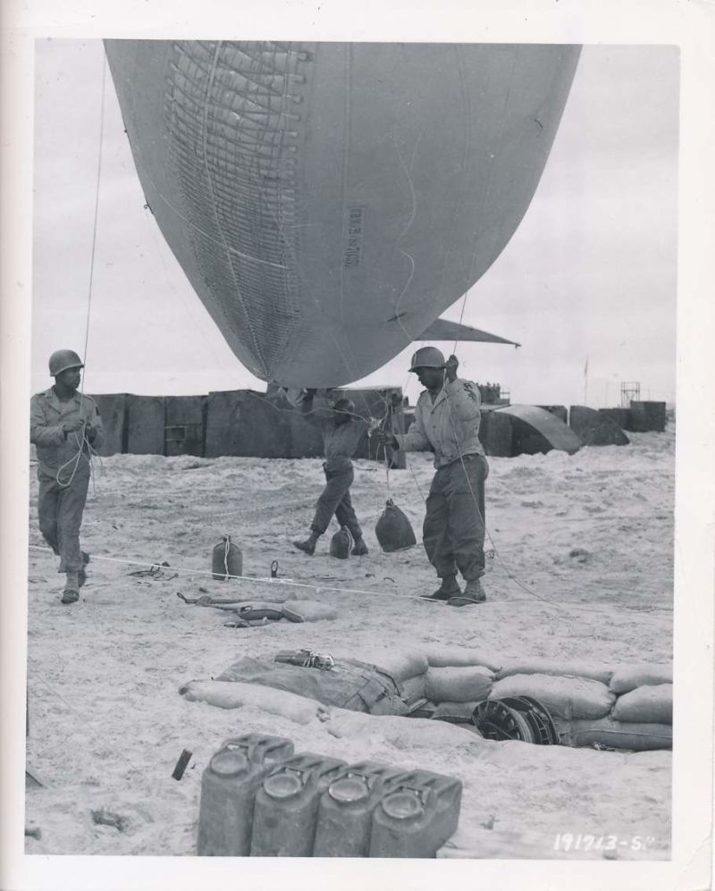 Illustration for article titled The 320th Balloon Barrage Battalion