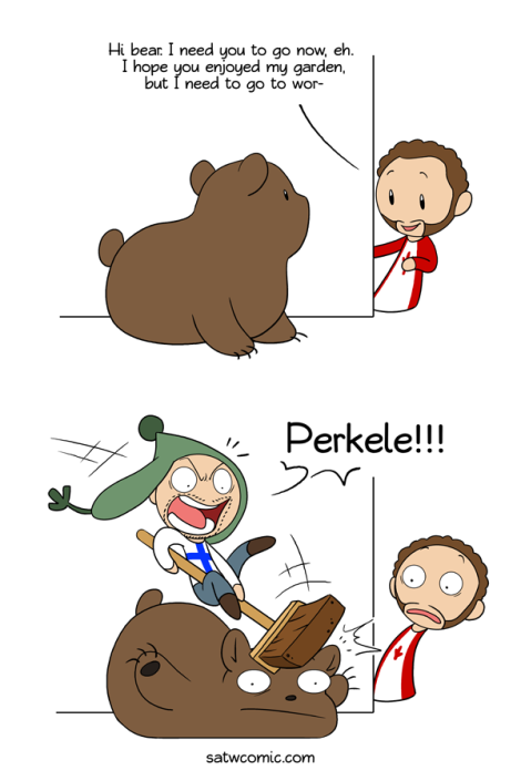 Illustration for article titled Bears: Canada vs Finland