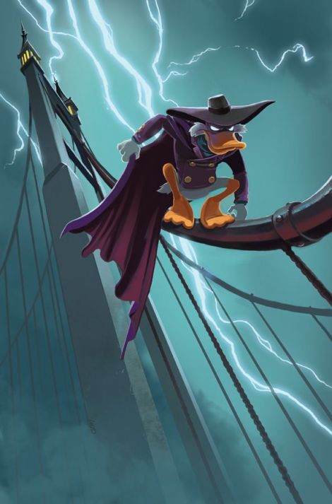 Illustration for article titled Its Darkwing Duck Day