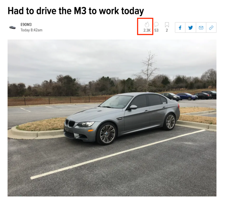 Illustration for article titled TIL that I dont know my M3 has a V8