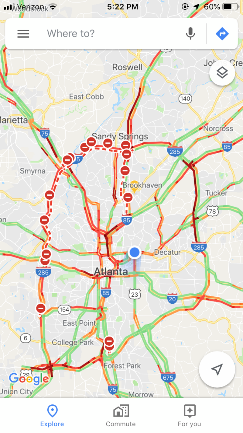 Illustration for article titled Is it me or has ATL traffic gotten worse in the past 5 years?