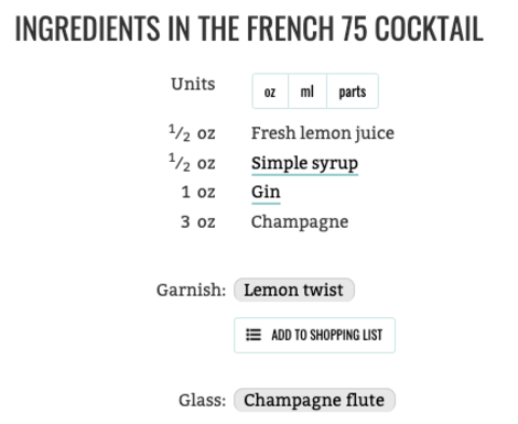 Illustration for article titled Im making French 75s tonight