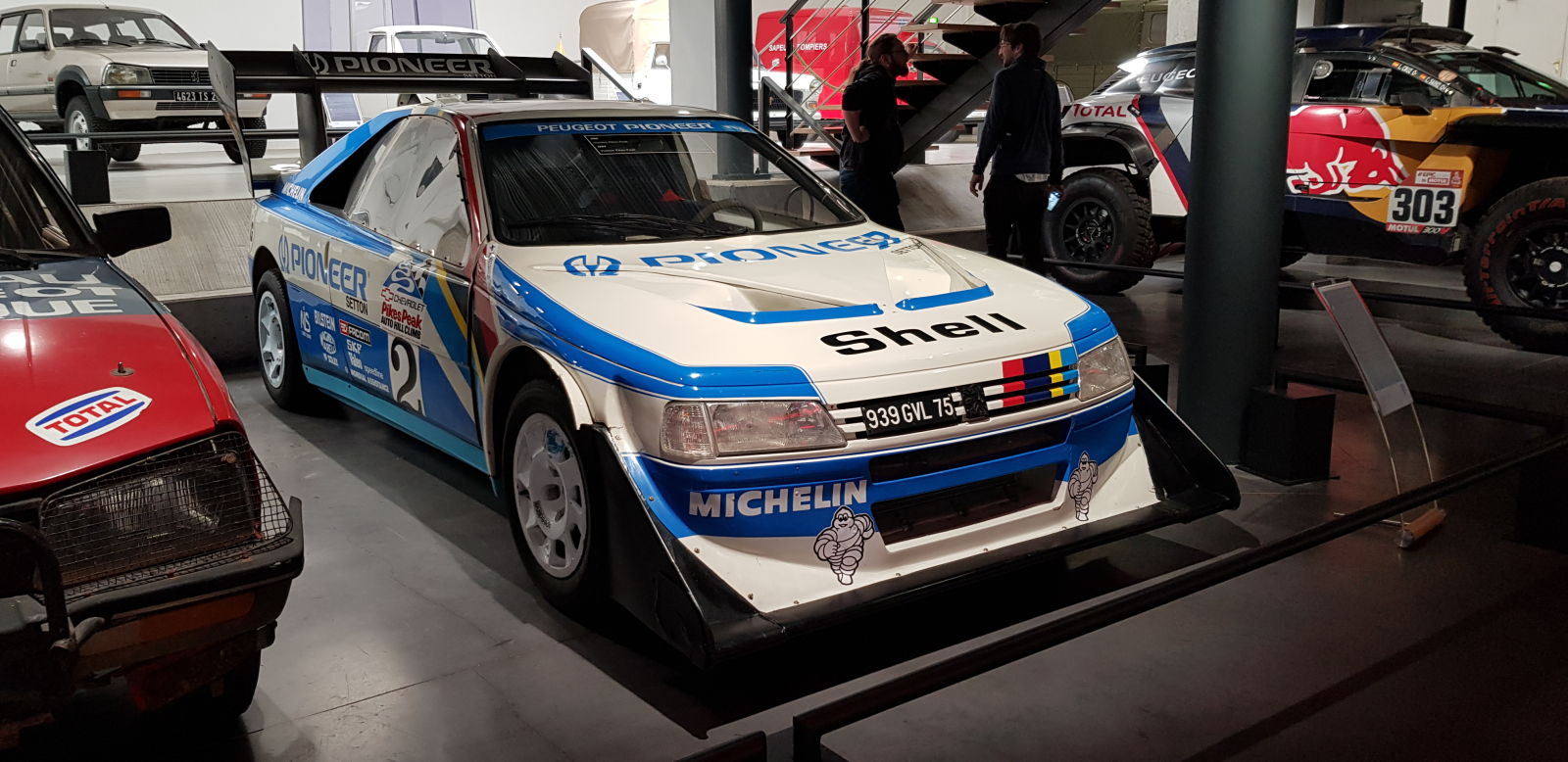 Peugeot Museum Sochaux. We definitely spent the most time in the motorsport section drooling