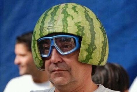 Gotta protect that juicy melon