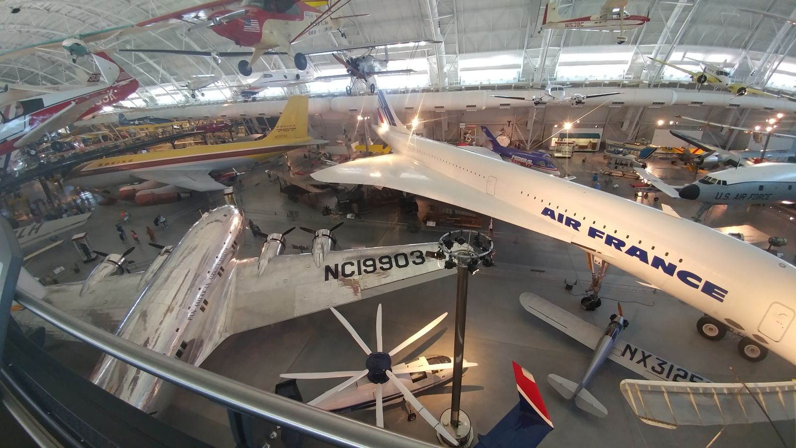 The Concord is so much larger than the 707!