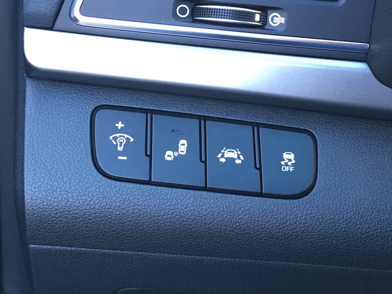 Actually this is from an Elantra, but the button layout is the same...