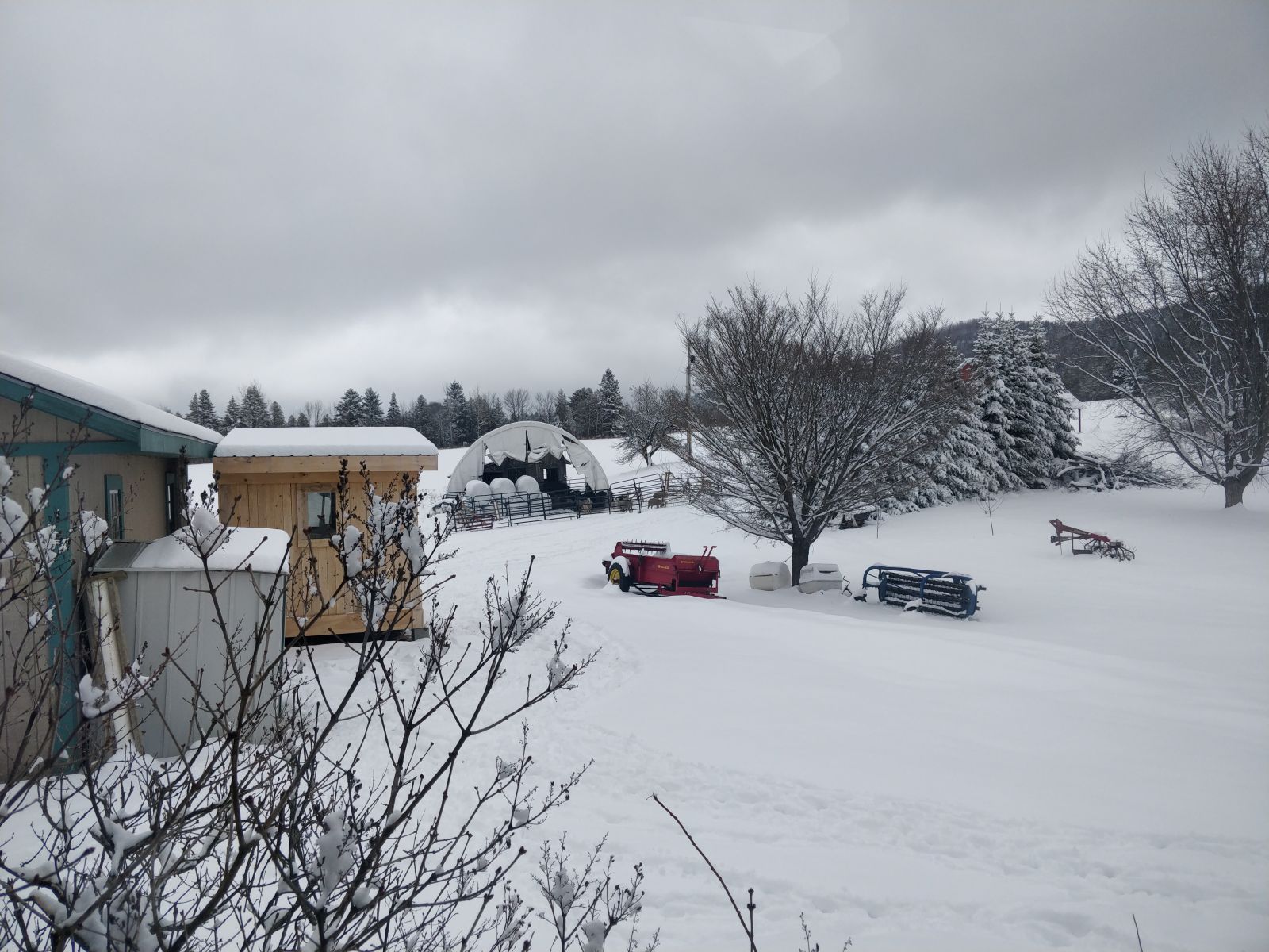 This, and mud season are why Vermonters leave their snow tires on until late April (sometimes May). 