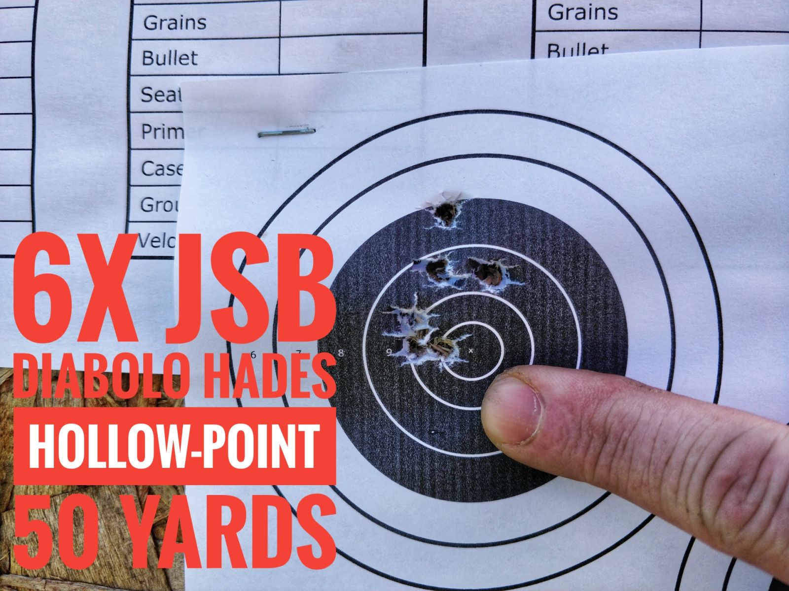 Still very good results for a hollow-point. I understand why people are talking about these. This is a very, very good group for a ~16 grain .22 hollow-point pellet. 