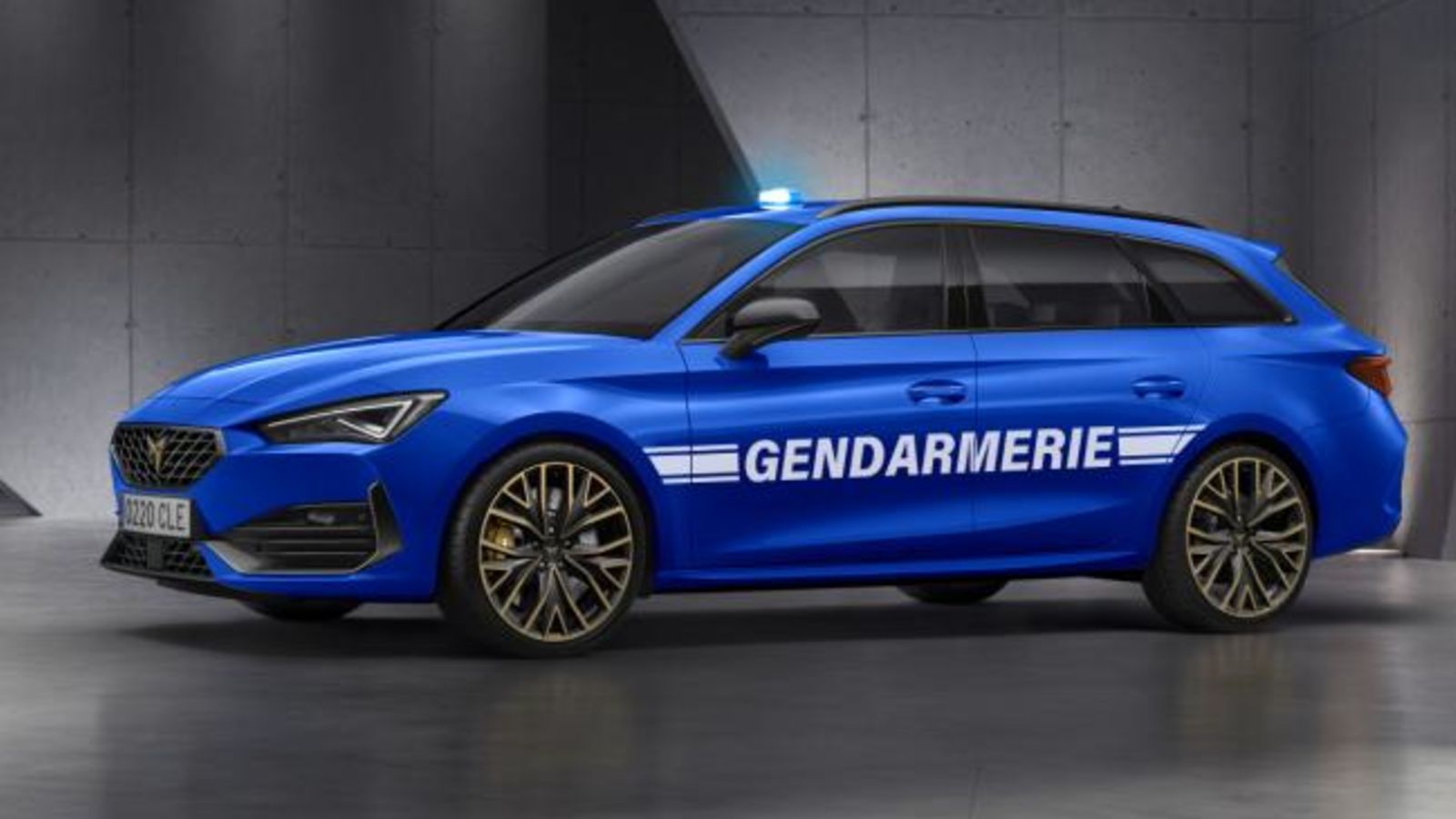Illustration for article titled The Gendarmerie will have some Cupra Leon ST