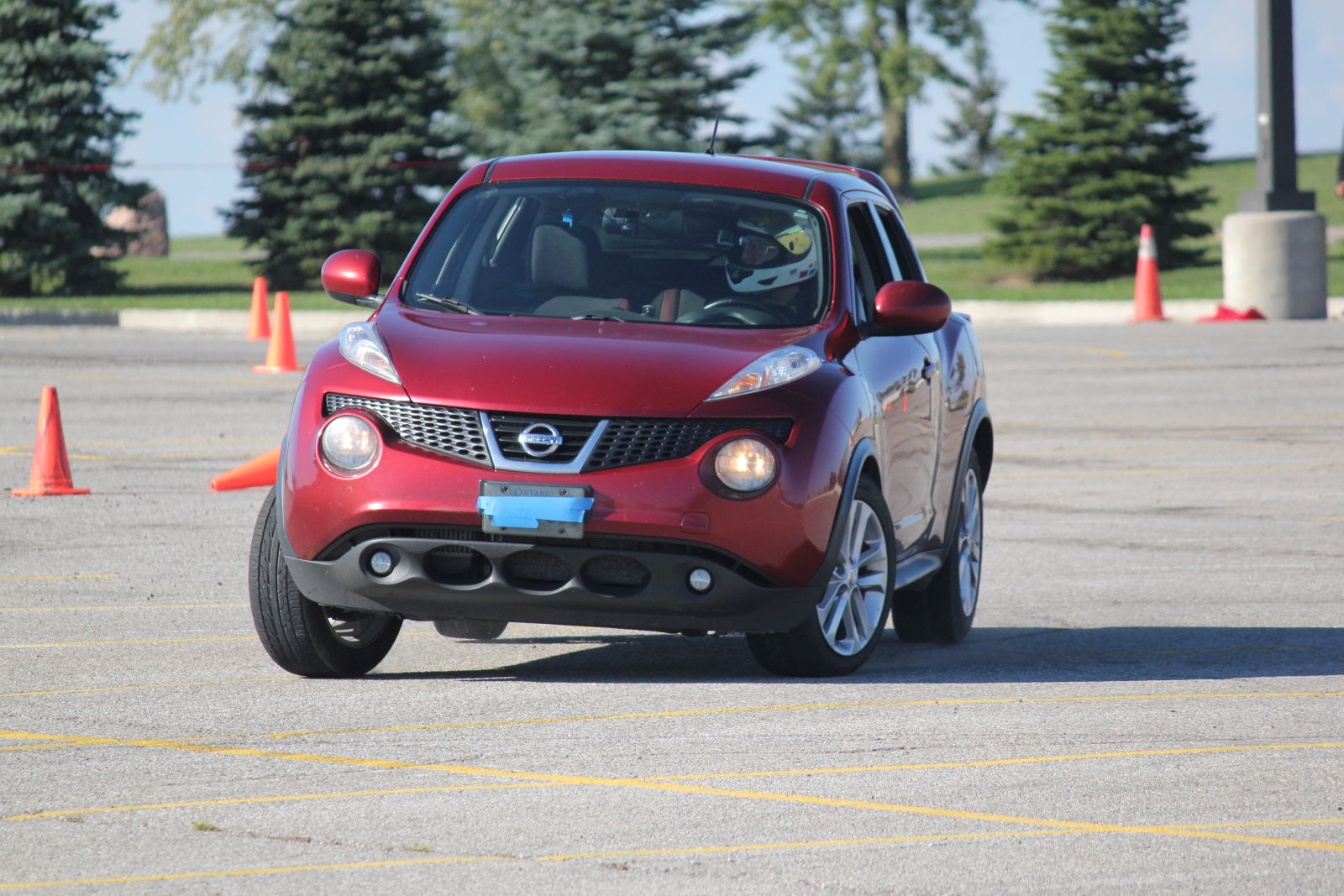This was during the shootout when I donated the Juke after one car broke down, it felt weird seeing be driven. (also a tiny bit tripod action maybe or the shadow is tricking my mind)