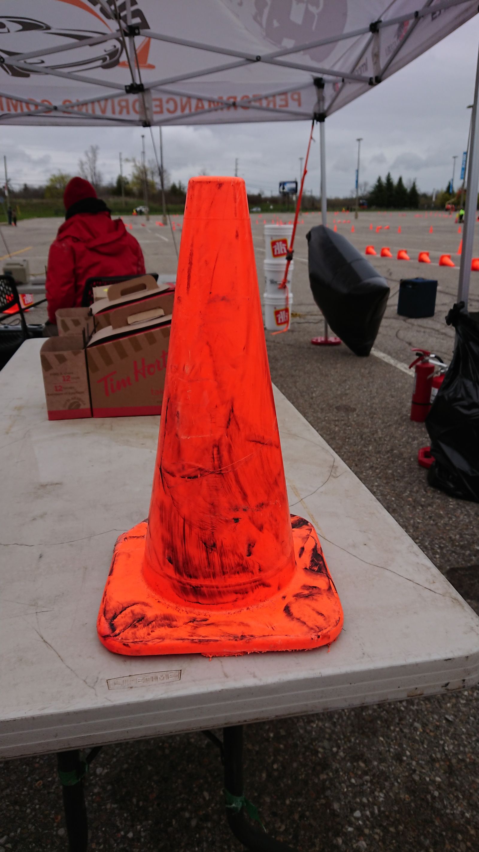 Illustration for article titled This cone went for ride.