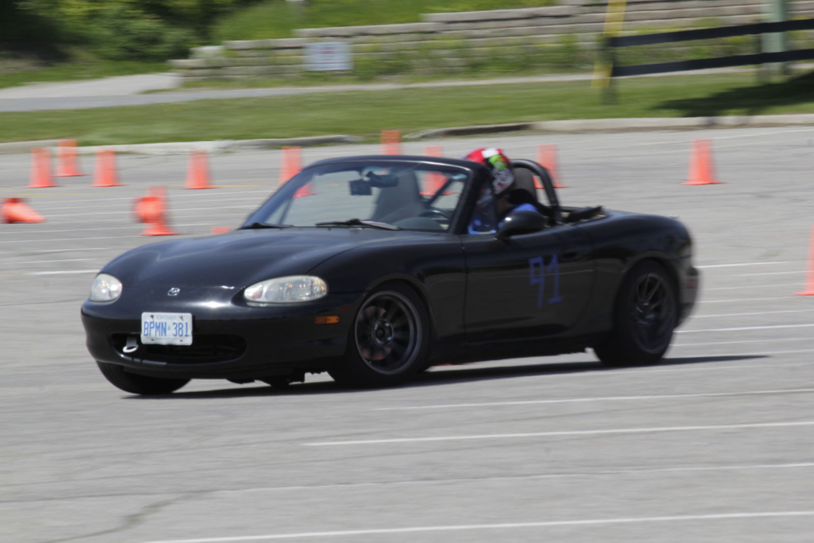Illustration for article titled Did I mention that I drove a prepped Miata today?