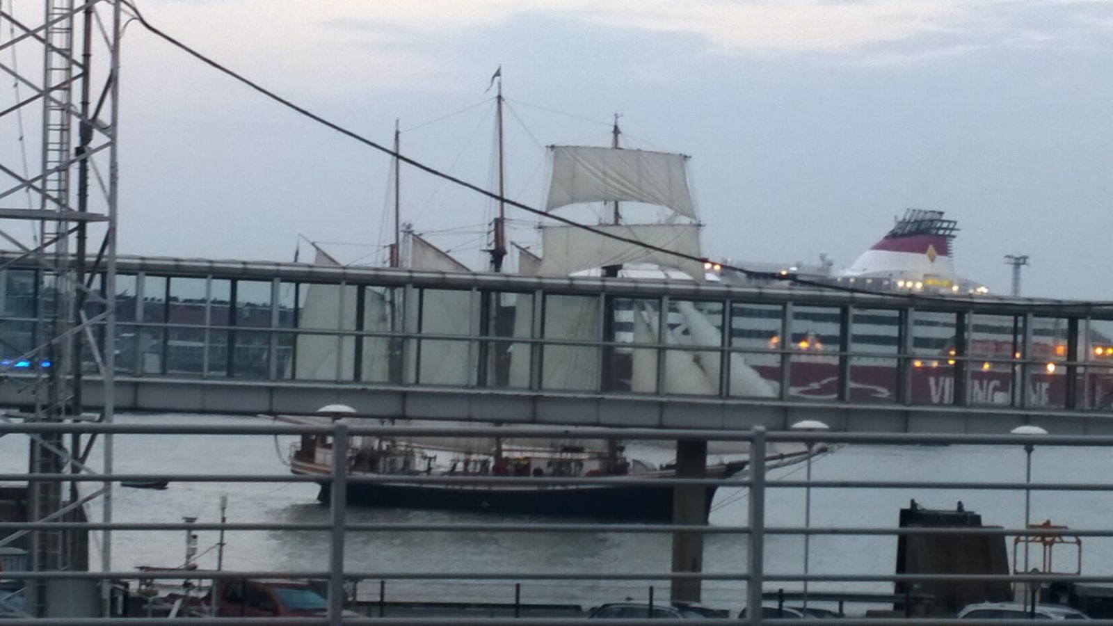 Bad photo of a cool ship.
