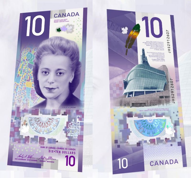 Yet again, Canada showed us how it’s done. While we’re too constipated to put a woman on the money, Canada put a black woman on a vertical, polymer bill. 