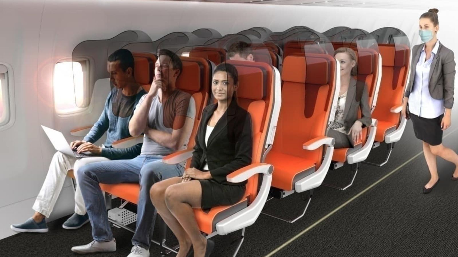 Illustration for article titled You could get more private space in future economy class
