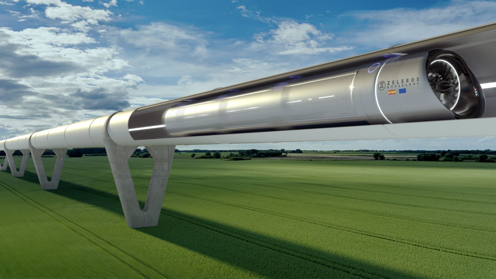 Illustration for article titled Spanish startup Zeleros raised further 7 million euros to build a Hyperloop test track(among other stuff)