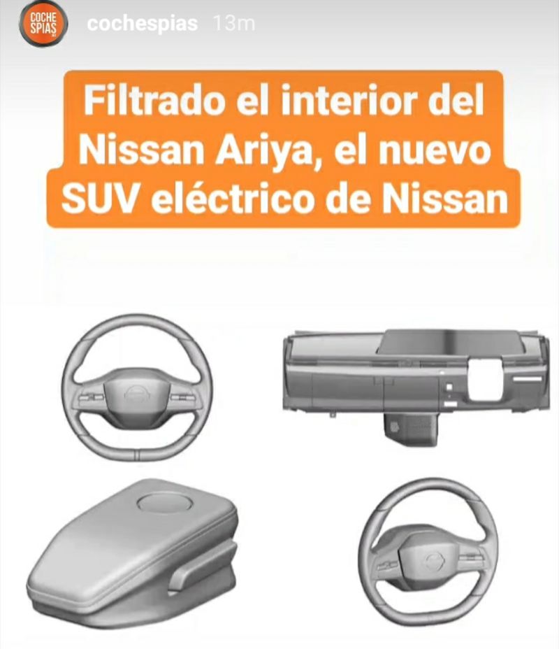 Illustration for article titled Nissans first electric SUV will have a rather minimalist interior