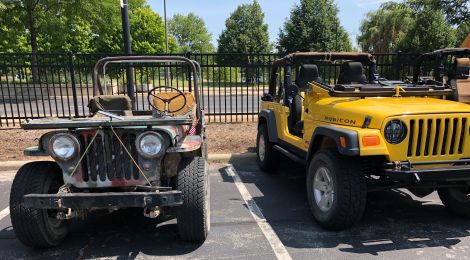 David’s CJ-2A and my TJ Unlimited spent some quality time together last year.
