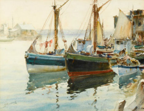 James Milton Sessions, Morning, Gloucester harbor